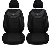 Fundas de Asiento compatibles con Fiat Doblo II, Conductor y copiloto, a Partir de 2010, número de Color: 128.