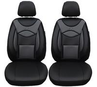 Fundas de Asiento compatibles con Seat Leon II Tipo 1P Conductor y copiloto a Partir de 2005 - 2012 FB:D101