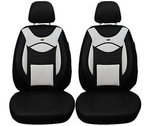 Fundas de Asiento compatibles con Skoda Octavia 3 Tipo 5E Conductor y Pasajero a Partir de 2012 - 2019, número de Color: D108.