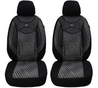 Fundas de Asiento compatibles con VW Golf 6, Conductor y Pasajero a Partir de 2008 - 2012, número de Color: 115.