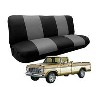 Fundas de asiento de banco personalizadas reemplazan para 1969-1996 Ford F100 F150 F250 Series camiones clásicos sin reposabrazos, tela de malla de aire sándwich compuesto protector de asiento de