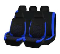 Fundas de Asiento de Coche para Bluebird 2016-2020 2021 2022 2023 2024 2025 2026, Cubre Asientos Delanteros y Traseros Protección Respirable Accesorios Interior,A/Blue-Full Set