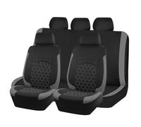 Fundas de Asiento de Coche para BMW 6er M6 E63 E64 F06 F12 F13 G32 630i 630d 640i 640d, Cubre Asientos Delanteros y Traseros Protección Respirable Accesorios Interior,A/Grey-Full Set