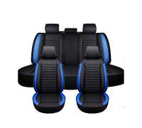 Fundas De Asiento De Coche Para BMW F10 5 Series 4 Door Sedan 2010-2016,5 Asientos Delanteros Y Traseros,Impermeables,Protectores De Asientos De Coche Resistentes A Manchas Y ArañAzos(Blue)