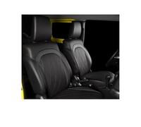 Fundas de asiento de coche personalizadas, juego completo de cojines de cuero transpirable, compatibles con airbag, compatibles con Suzuki Jimny Jb64 Jb74 2023, 2022, 2021, 2020 y 2019.(Front seats,BL