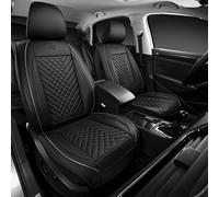 Fundas de asiento de coche Skechers MAX Cushioning con espuma viscoel stica y ribetes de cuero, impermeables, para asientos delanteros, con airba