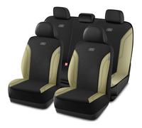 Fundas de asiento de coche Skechers Work de cuero, 5 veces m s resistentes, con correas integradas, tela Oxford, compatibles con airbag, para may