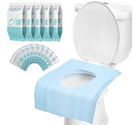 Fundas de asiento de inodoro de papel desechable