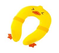 Fundas de asiento de inodoro de viaje para niños pequeños, cojín plegable con diseño de pato, antideslizante, con diseño de viaje, ayuda a entrenar a los niños, higiene, comodidad y transporte