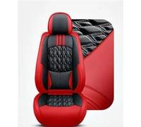 Fundas De Asiento Delantero Cuero Para Chevy Para Cruze Para Captiva Para Cobalt Para Onix Para Sail Accesorios Cojín Fundas Asientos Coche(Black Red Front)