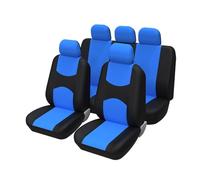 Fundas de Asiento Funda de asiento de coche para VECTOR M12 con reposacabezas desmontables y fundas universales de poliéster Juego de Fundas de Asiento(Blue full set)
