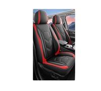 Fundas de Asiento Funda Universal Para Asientos De Coche De 5 Plazas, Para Hyundai Para Tucson, Para Santa FE, I30, I40, Para Veloster, Para Creta Funda Asiento Coche(Red Black 5 Seat D)