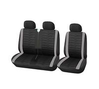 Fundas de Asiento Fundas de asiento universales para Peugeot, para Boxer, para Expert, para coche o camión, color gris Fundas para asientos(Grey)