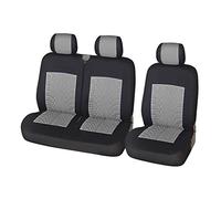 Fundas de Asiento Fundas Para Asientos De Coche Para Ford Fundas Para El Interior Del Coche Funda Asiento Coche(Gray-3PCS)