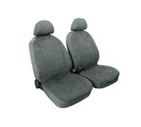 Fundas de asiento Lampa Par delanteras de microfibra universales - Antracita