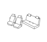 Fundas de asiento Lampa Superior Beige para Fiat Grande Punto 3p
