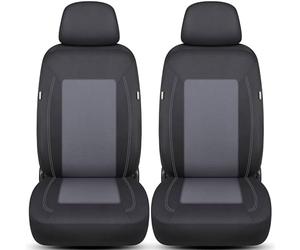 Fundas de asiento para Audi Q3 F3 a partir de 2018 en negro/gris TF4