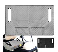 Fundas de Asiento para Carrito de Golf para Yamaha G27 2007 2008 2009, 2 Plazas Protector Antideslizante Antiviento con 4 Bolsillos Funda Cojin Golf