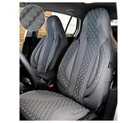 Fundas de Asiento para Coche compatibles con Ford Ka+ MK3 2016 para Conductor y copiloto, Color Gris