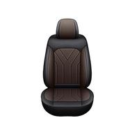Fundas de Asiento para Coche Funda Universal para Asiento Coche Cobertura Completa para Peugeot 206 307SW 308 407 408 508sw 208 2008 3008 4008 5008(E Black Coffee 5 Seat)