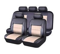 Fundas de Asiento para Coche para Land Rover De-Fender 110 2020, Piel Sintético Funda de Asiento para Coche Impermeable Protector,D