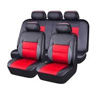 Fundas de Asiento para Coche para Land Rover De-Fender 110 2020, Piel Sintético Funda de Asiento para Coche Impermeable Protector,E