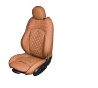 Fundas de Asiento Para MINI Para Cooper F55 5 Puertas F56 Hatchback F57 Para Coupé 2023-2019, Almohadilla Protectora Para Cojín Juego de Fundas de Asiento(Brown,Full set)