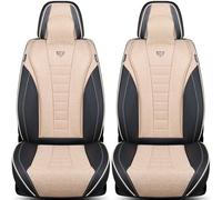 Fundas de asiento para Mitsubishi L200 5 FL a partir de 2019 en negro/beige NL3