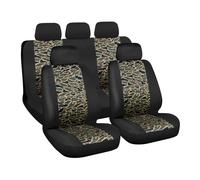 Fundas De Asiento Universales Para Coches Delanteros + Traseros De Poliéster