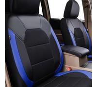 Fundas De Asientos De Coche para Opel/Vauxhall Corsa D 3/5-door Hatchback 2006 2007-2014, Fabricadas En Piel PU, Impermeables, Antideslizantes Y Transpirables,Blue