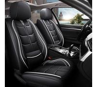 Fundas de Asientos para Hyundai Kona Hybrid/Electric/N SUV 2018-2020 2021 2022 2023 2024 2025, Cubiertas de Cuero de Asiento para Delanteros y Traseros, Impermeable Fundas Asientos Coche