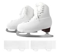 Fundas de botas de hielo genéricas, protección de invierno flexible, figura Skating Covers for and Boot Care, Elastic Sturdy Fabric, Sports Training Gear, Athletes Youth Adults Indoor Skating