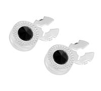 Fundas de botón de ojo de gato, gemelos redondos fáciles de usar, fundas de botones de camisa, gemelos de negocios para decoración de ropa, gemelos redondos de ojo de gato, gemelos de negocios para