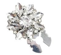 Fundas de botón para mujer, de brillante, gemelos, decoración de ropa de, clips de manga para mujer, Refer to description, Diamantes de imitación y cobre, Unisex