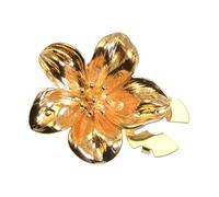 Fundas de botones de flores para mujer, gemelos de metal, blusas, camisas, clips decorativos, botones, joyas, sin costura, clip de regalo decorativo, One Size, Como se describe, como se describe