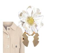 Fundas De Botones Para Mujer, Diseño De Flores, 1 Pieza, Gemelos Con Base Dorada, Joyería De Botones, Acabado De Perla Pulida, Para Blusas, Vestidos De Novia, Elaboración De Ropa