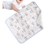 Fundas de cambiador - Forros Lavables Grandes Impermeables Transpirables,Almohadillas para cambiador - Para niñas y niños, tomas nocturnas, guardería, protección contra pis, toallitas húmedas y ropa d