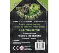 Fundas de cartas Juegorama The Big Turtle Piel de Naranja y esquinas redondeadas (63,5x88 mm) - 55 Fundas Premium de 100 Micras | Antiadherentes