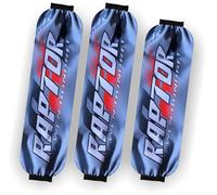 Fundas de choque de alto rendimiento compatibles con Yamaha Raptor 90, 400, 450, 600, 700, duradera, resistente al agua, fácil de instalar, protección fiable todo terreno 105 (gris 2025)