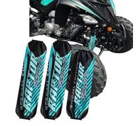 Fundas de choque de alto rendimiento compatibles con Yamaha Raptor 90, 400, 450, 600, 700, duraderas, resistentes al agua, fáciles de instalar, protección fiable todo terreno 105 (menta)
