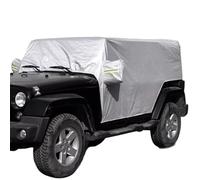 Fundas de coche para almacenamiento exterior, impermeables, para todo tipo de clima, media cubierta con bolsa de almacenamiento