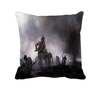 Fundas De Cojín American Soldiers On Battlefield Ww2 of Platoon Attacking Explosions Funda Cojines Decorativa Fundas De Almohada Lavable Almohada Caso para Salón Dormitorio Oficina 45X45CM