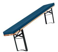 Fundas de cojín antideslizantes para asiento de jardín, 190 x 25 x 3 cm, lavables, para banco de cerveza, patio, sillas largas, columpios, asiento de ventana de comedor, almohadillas para exteriores