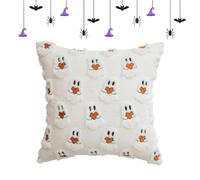 Fundas de cojín de Halloween Decoración Hogar Halloween Cuadrada Con Fantasma