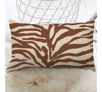 Fundas De Cojín Dinastía con Estampado De Tigre Marrón Throw Pillow Case Lavable Almohada Caso Decorativo Fundas De Almohada para Oficina Dormitorio Habitacion 40X60CM