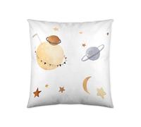 Fundas de Cojín Estampadas Decorativas - Algodón Natural, 50x50 cm, Cierre con Cremallera, Decoración del Hogar, Sofá, Sillas, Dormitorio - Certificado OEKOTEX (Toys)
