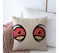 Fundas De Cojines Diseño Rojo Globo Ocular Inquieto Ojos Inyectados En Sangre Intoxicados Personas Adulto Sangre Cuerpo Clipart Loco Fundas De Cojín Duradero Almohada Caso, para Cama, 45x45cm