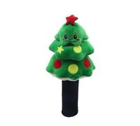 Fundas de conductor para palos de golf, fundas de cabeza de de golf de Navidad para bosques, protector de felpa para mazo, híbrido, viajes, al aire libre, interior, práctica diaria, campo de