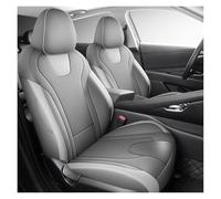 Fundas De Cuero Para Asientos Coche Para Hyundai Para Elantra 2021 2022 2023 Accesorios Interiores Fundas Asientos Coche(Grey,5 PCS)