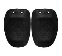 Fundas de cuero para botas de soldadura, protectores de pies de cuero vacuno negro con carcasa ABS, protectores de chispas resistentes al calor para soldadores, equipo de seguridad profesional